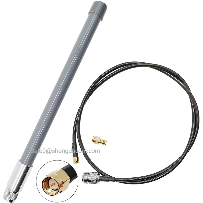 LTE 698-2700MHz 4G  6dBi 12dBi high gain fiberglass outdoor omni antenna for base station starlink satellite signal booster