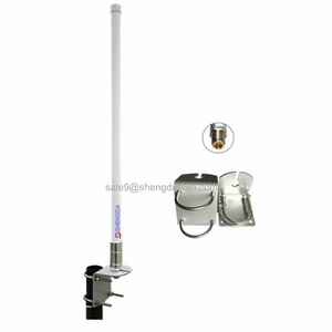 LTE 698-2700MHz 4G  6dBi 12dBi high gain fiberglass outdoor omni antenna for base station starlink satellite signal booster