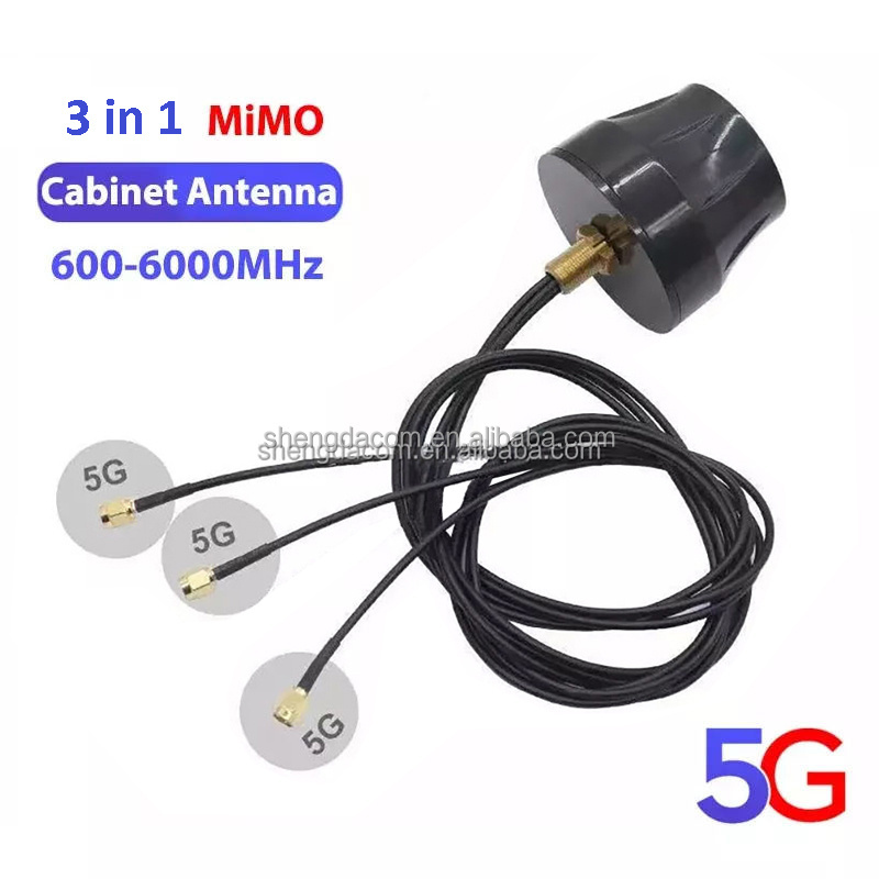 Car GPS antenna 600-6000MHz 3 in 1mobile antenna 2G 3G 4G 5G Mimo communication antenna