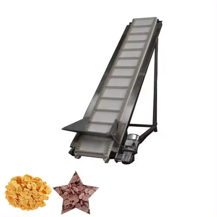 Large Automatic Lifting And Lowering Mesh Belt Conveyor System Capacity  Metal Chips Conveyor