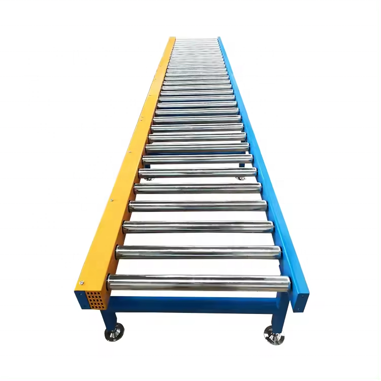 Gravity Conveyors Speed Adjustable Conveyor Roller Stainless Steel Conveyor Logistics Warehouse