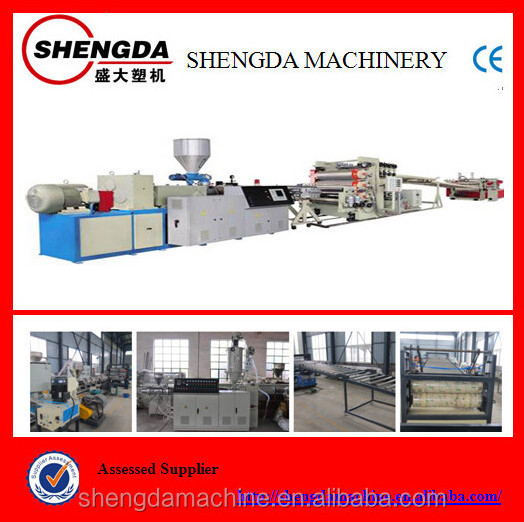 Plastic PET Sheet Extruder extrusion line machine