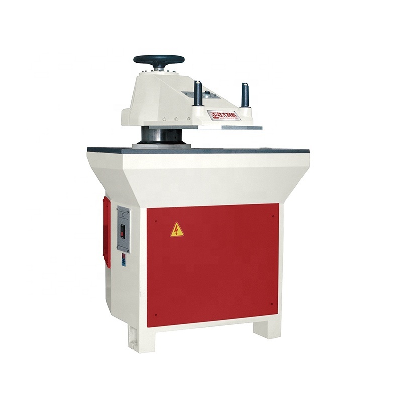 Manual Sole Cutting Leather Die Cutter Press Machine Swing Arm Clicker Press