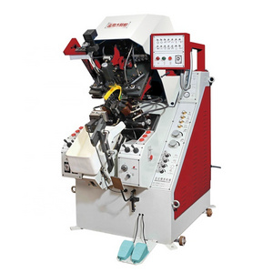 heel and toe lasting fully automatic shoe making machine