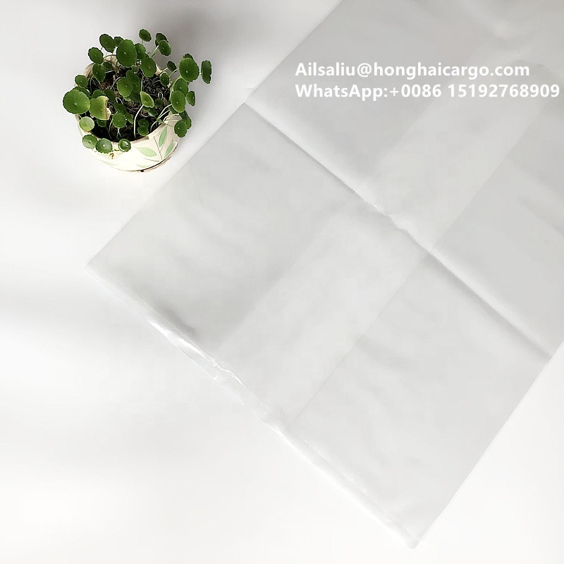 Factory supply HDPE disposable clear plastic printing logo waterproof disposable bag long wet umbrella bag