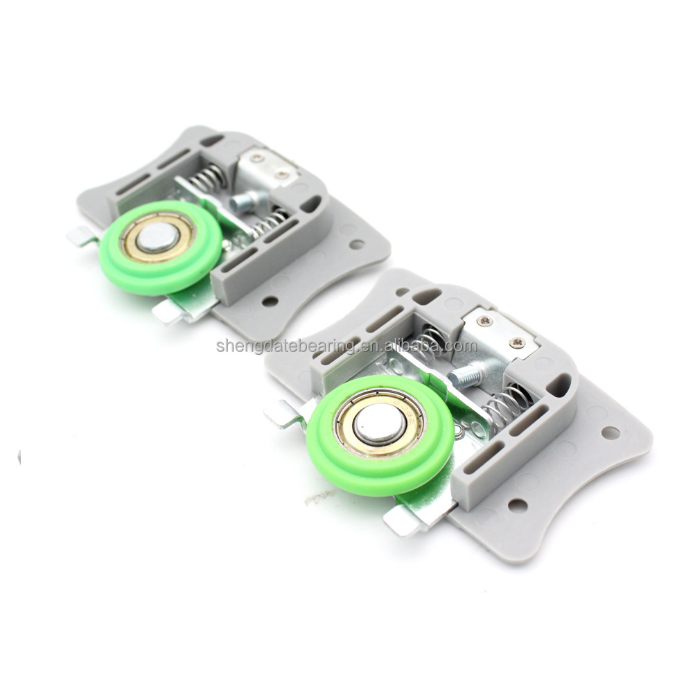 Double Track wardrobe sliding roller fitting roller wheels for sliding door system and furniture