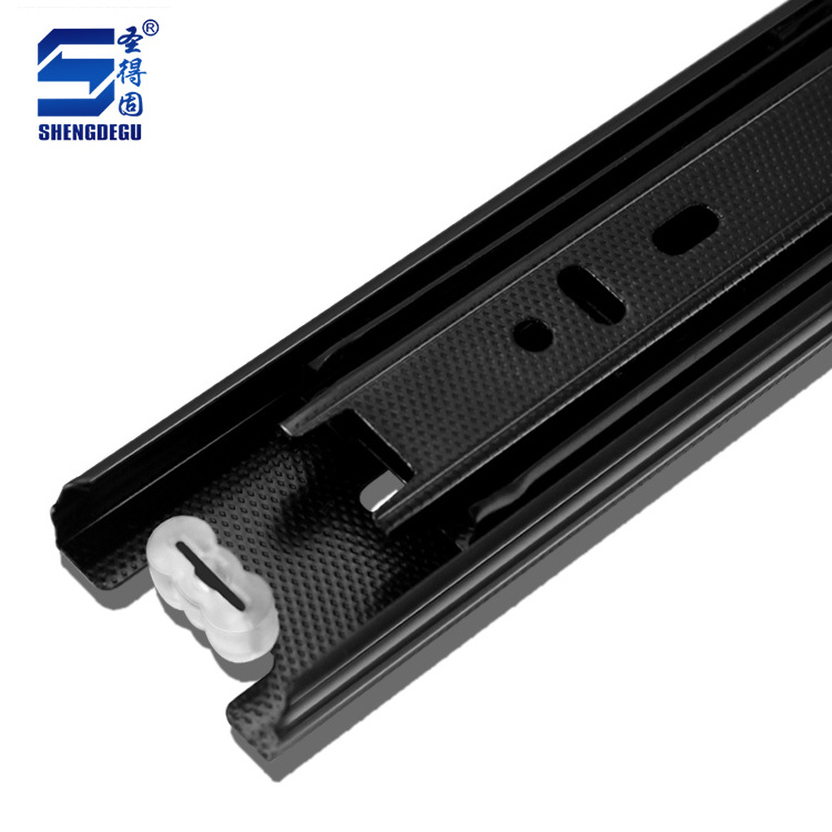 High quality extension telescopic slide kitchen cabinet furniture hardware 40mm stretchable adjustment slide rail