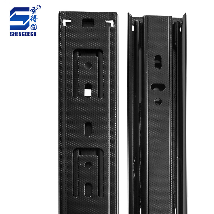 High quality extension telescopic slide kitchen cabinet furniture hardware 40mm stretchable adjustment slide rail