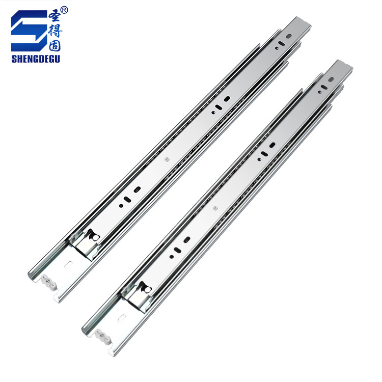 Kitchen furniture manufacturing hardware ball bearing 40mm acceptable customization stretchable adjustment drawer slides