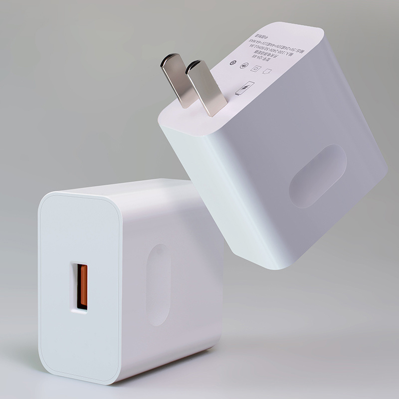 20wPortable Mobile phone Cube USB Power Adapter Fast charging US Plug Wall Charger For phone Charger