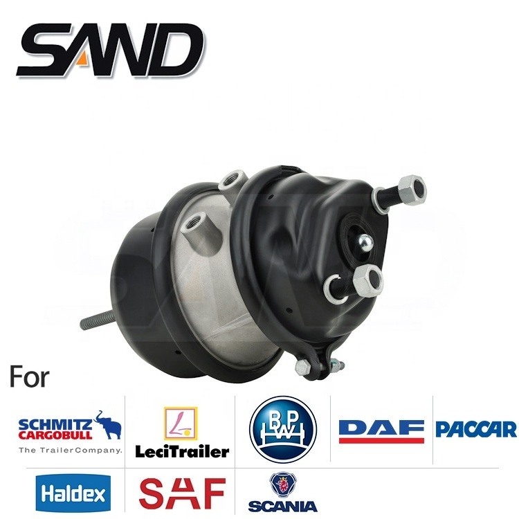 SAND Bus Truck Spare Parts T18/24 Double Ddiaphragm Brake Chamber t24 BS7750-K026902 For SCHMITZ