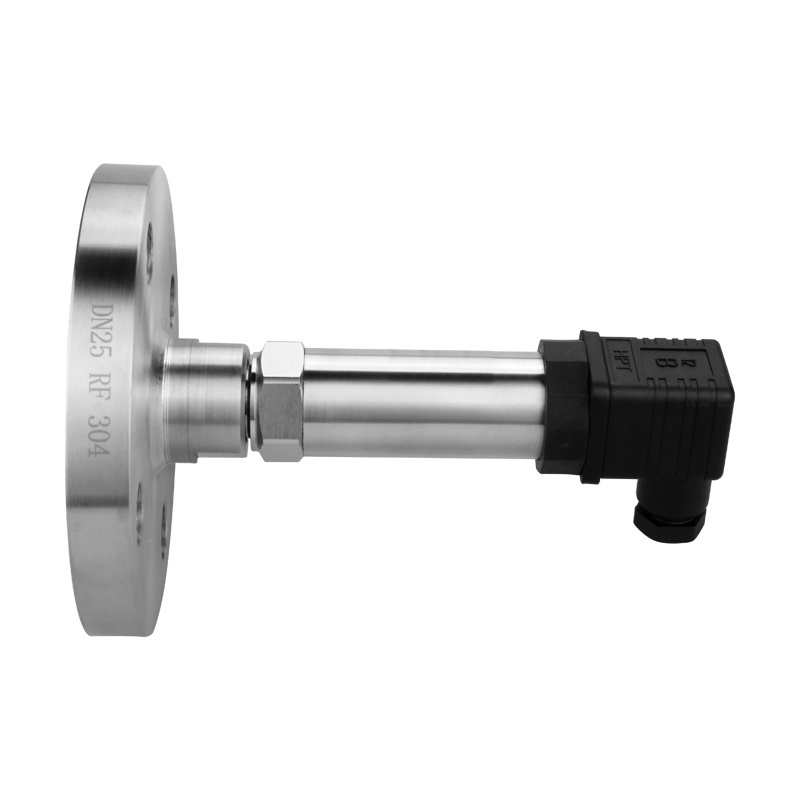 Promotional Price 0.1~10MPa water pressure sensor 4-20mA Gas hydraulic flange pressure transmitter transducer