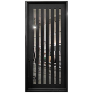 SEYK-111 Quality Managed Every Step  Customized Wrought Pivot Iron Doors