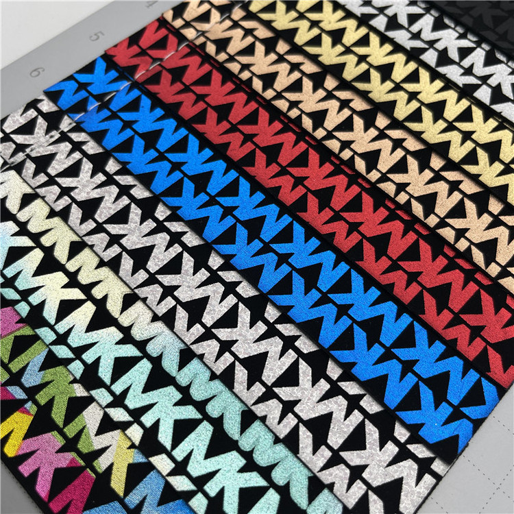 Wholesale High Quality Fashion Letter Printed Synthetic Pvc Pu Faux Leather Fabric Sheet For Bags Hair Bow Craft