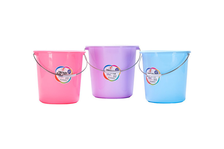 Manufacturer Customized Color Household Cleaning Tools Plastic PP Bucket Water Pail