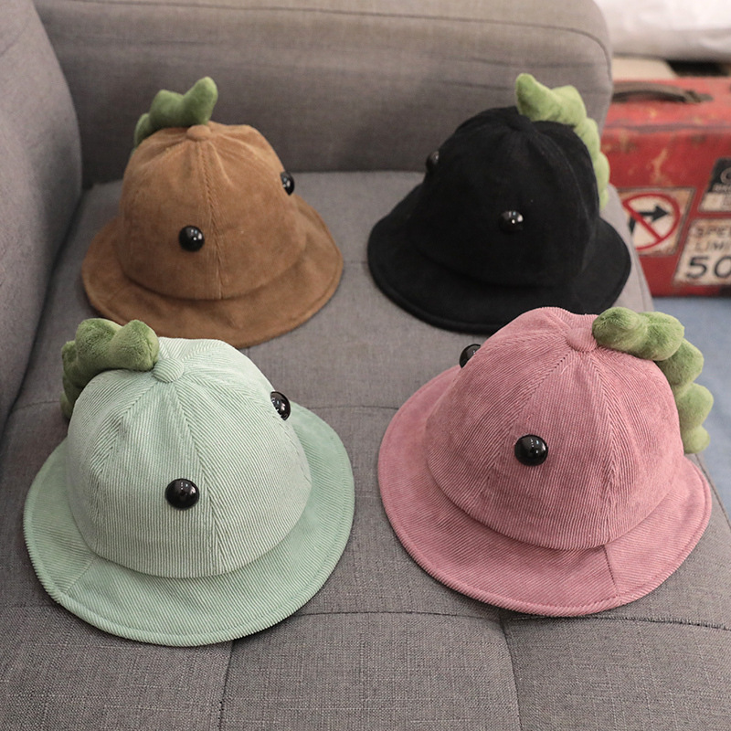 Wholesale high quality small order custom corduroy baby sun hat bucket hats small custom kids hat bucket