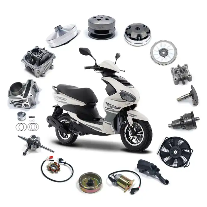 2022 2023 Hot Sale High Quality 125cc GY6 Engine Scooter Spare Parts Italika MODENA125 F8 125CC Engine Spare Parts