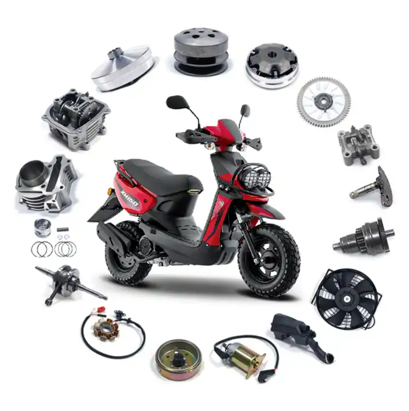 repuestos por mayor de motor partes para Italika XW150 motonetas motor partes refacciones piezas de Italika gas 150 cc scooters