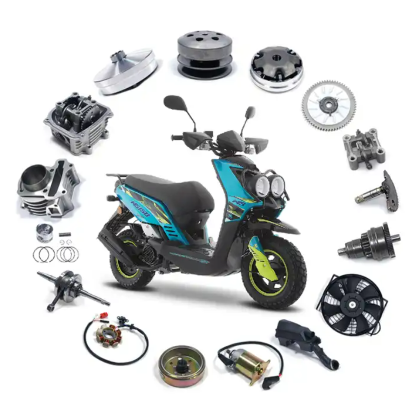 repuestos por mayor de gy6 moto engine partes para Italika WS150 SPORT gasolina 150cc motonetas engine partes