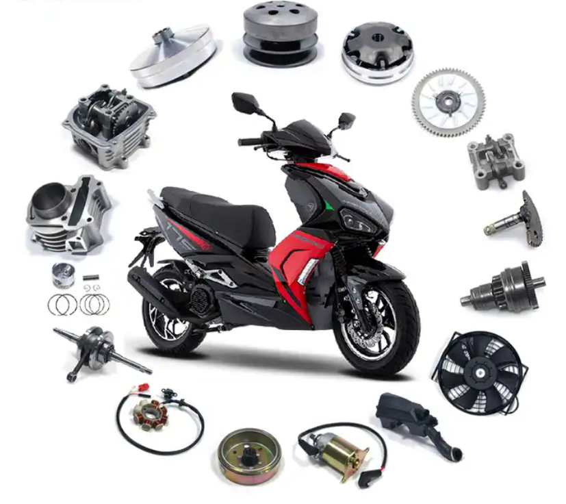 Hot Sale High Quality 175cc GY6 Engine Scooter Spare Parts Italika MODENA175 175CC Gas Scooter Engine Spare Parts