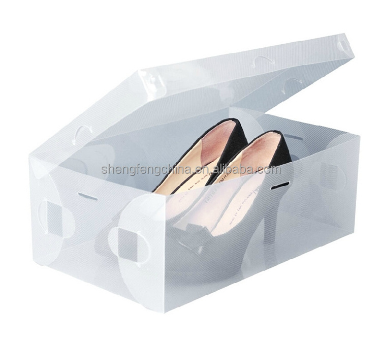 Plasti Shoe Box,clear Plastic Storage Boxes & Bins Wholesale Plastic Containers Transparent Shoes Shoes Organizer 5000PCS