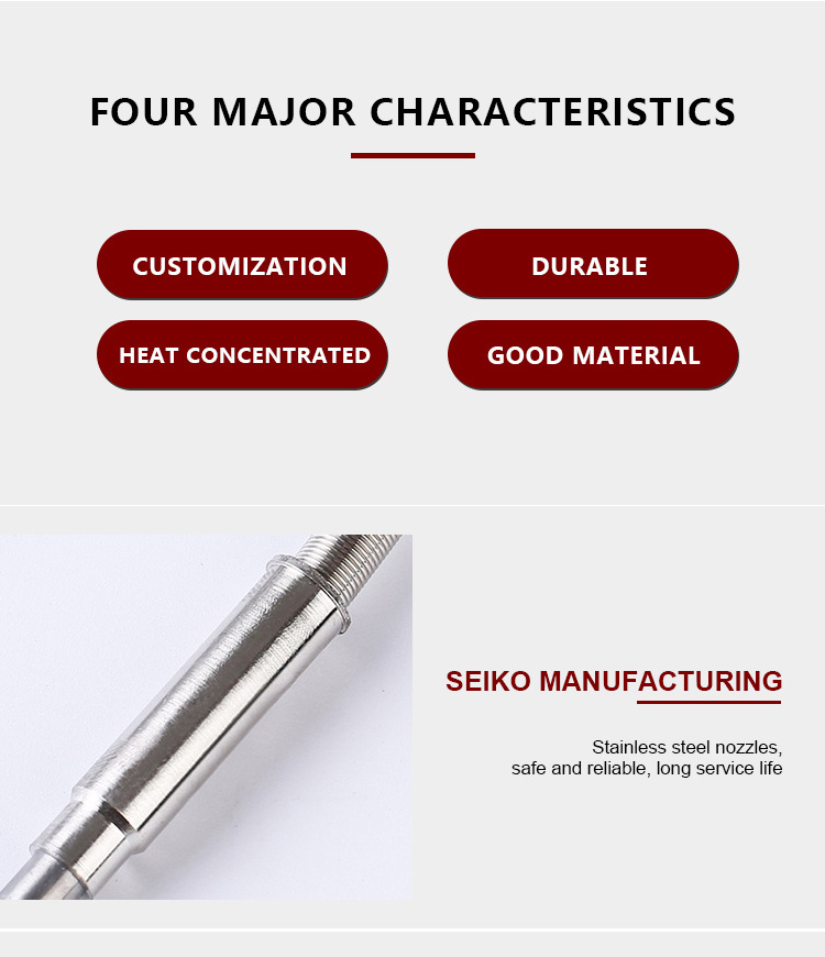 SFM  k type thermocouple with screw and 2m long thermocouple wire