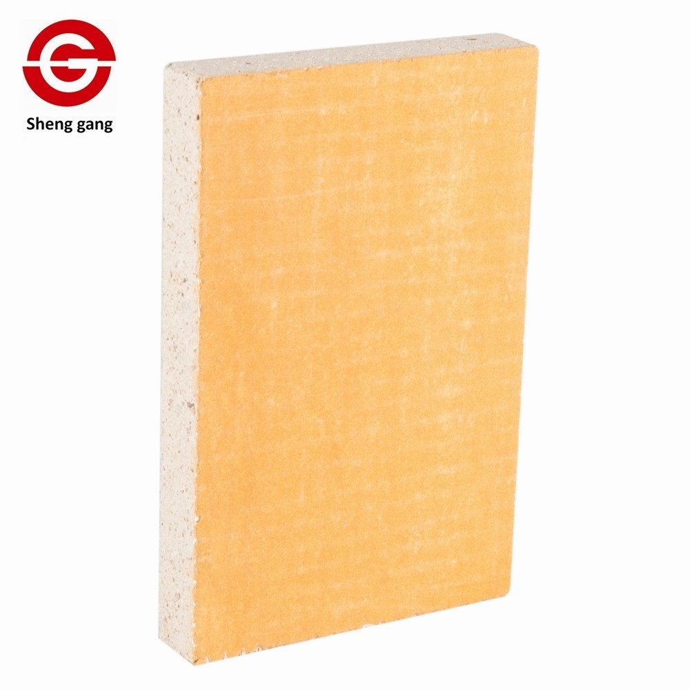 Fireproof Mgo Floor Magnesium Oxide Board for Building Materials Sale Red White Edge Customized Surface Technical Color Support