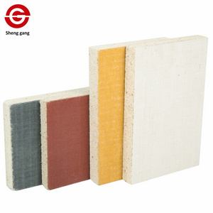 Fireproof Mgo Floor Magnesium Oxide Board for Building Materials Sale Red White Edge Customized Surface Technical Color Support