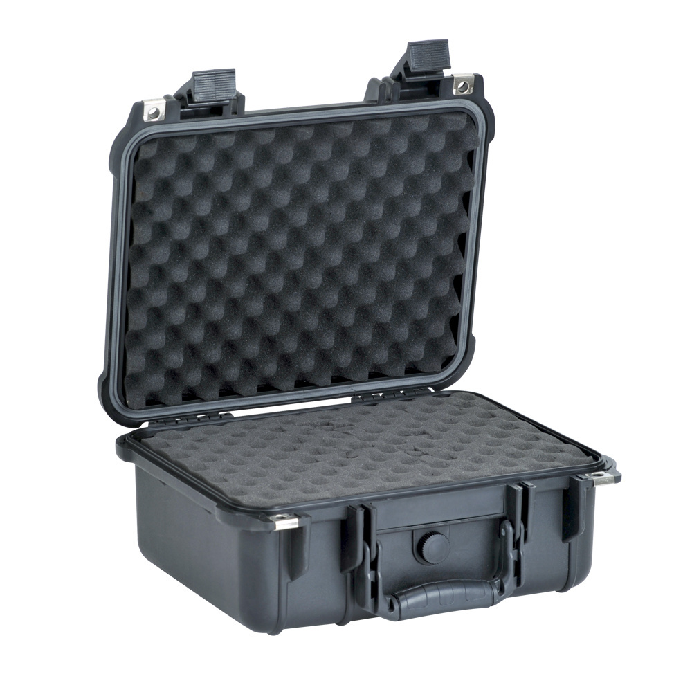 Waterproof Hard Case Storage Box Easy Carrying Security Dustproof Shockproof Tool Display Case Customizable OEM Plastic EVA Foam