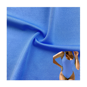 Waterproof Dry Fit  Swimwear Yoga Set Sport Textile 4 Way Stretch 88 Polyester 12 Spandex Material Shiny Soft Lycra Fabric