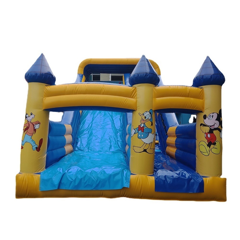 Party rental equipment slides kids inflatable funny bouncer slide outdoor home inflatable small slide carnival games inflatable