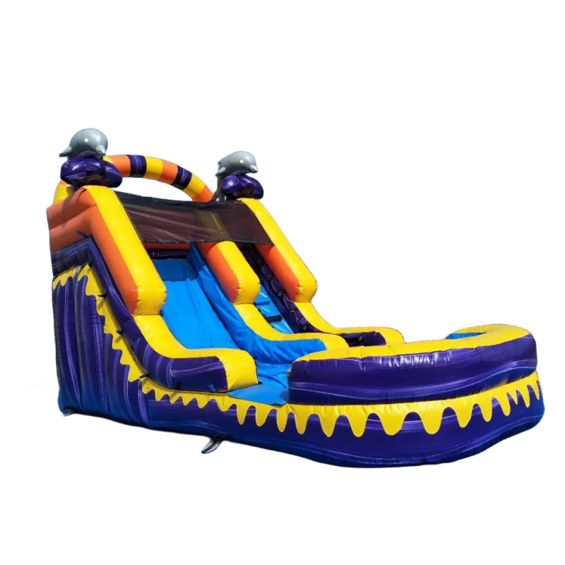 Custom Waterslide Heavy 15ft 20ft 30ft Toboganes Inflatable Water Slide Slides The City For Rental bounce house water slide