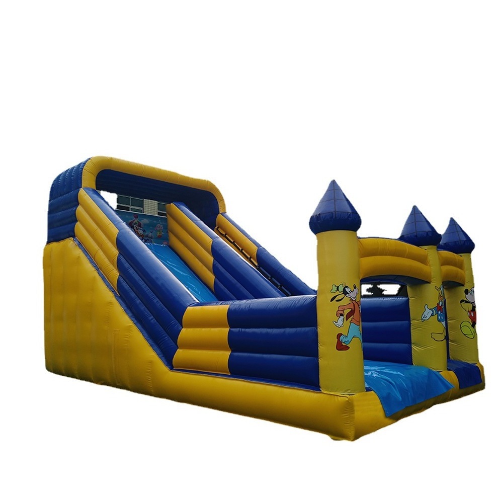 Party rental equipment slides kids inflatable funny bouncer slide outdoor home inflatable small slide carnival games inflatable