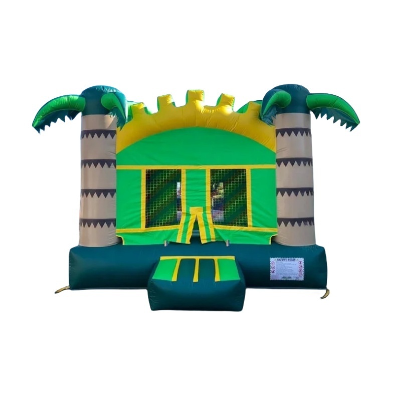 West Playland Combo Western Inflatable Cowboy Bouncer Bouncy Jumping Castle With Slide For Sales inflatable bounce house