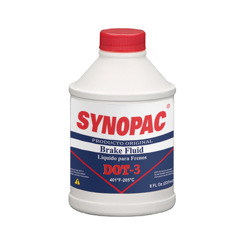 Synthetic automotive car dot3 dot4 brake fluid 354ml brake oil