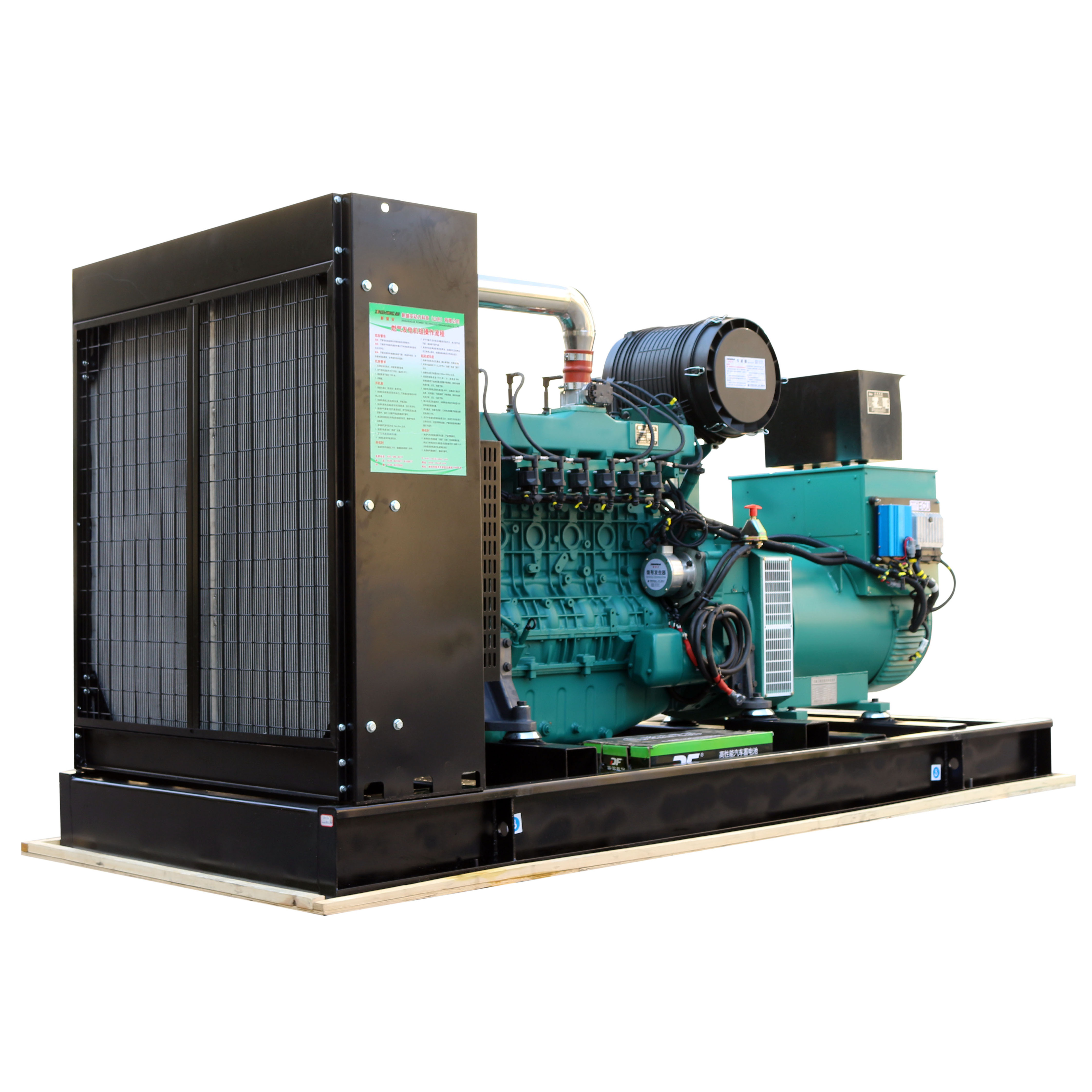 250kw Water Cooled Biogas Methane Natural Gas Generator