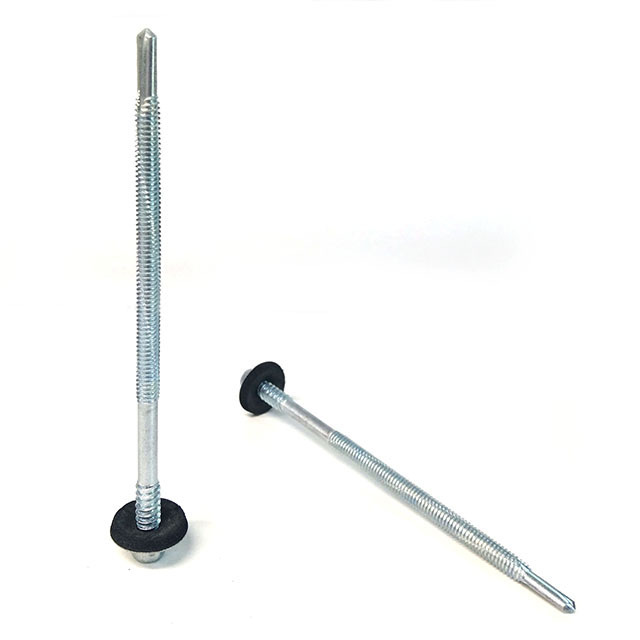 Chinese Fastener hex head SDS Screw Self Drilling Screw with EPDM Rubber Washer Roofing Screw