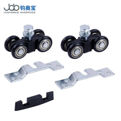 Furniture Sliding Door Roller Wheel Upper Guide Nylon Wheel Sliding Door Roller for Wooden Door