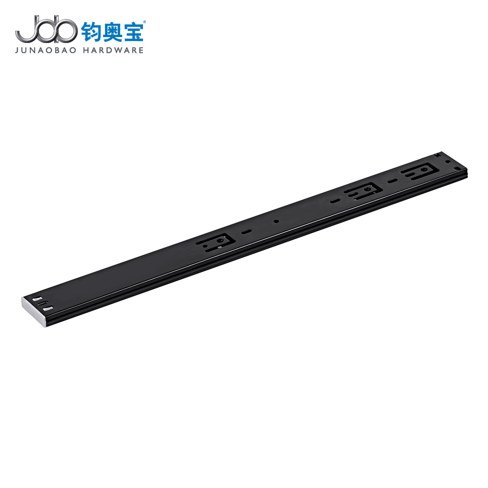 JOB 45mm Elasticity Drawer Slide Railing Stopper  Push Open Drawer Slides Runners Concealed Slide