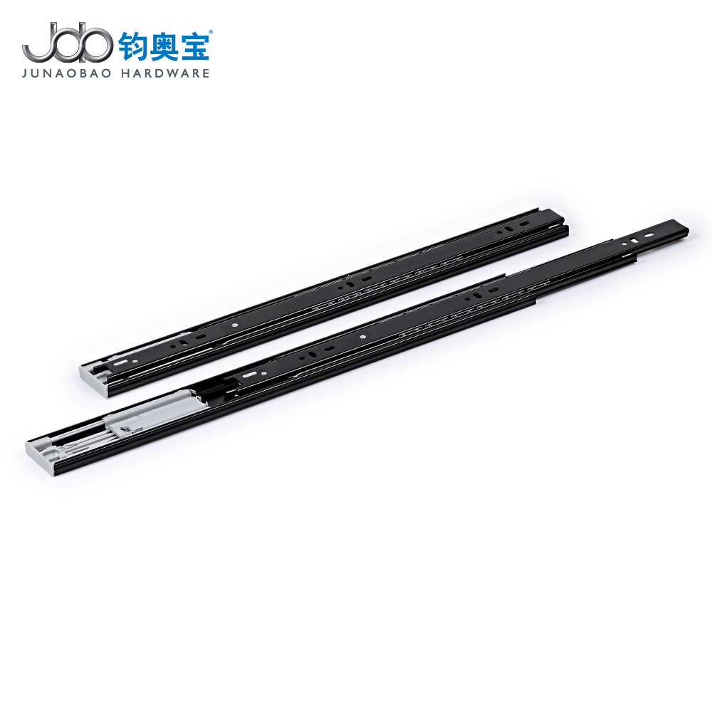 JOB 45mm Elasticity Drawer Slide Railing Stopper  Push Open Drawer Slides Runners Concealed Slide