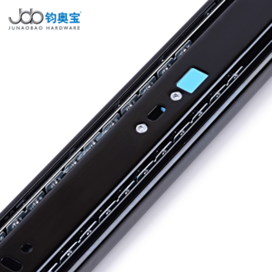 JOB Hot Sale 45mm kitchen Furniture Drawer Slide Rail drawer slider push to open Ball Bearing soft closing Drawer Slide