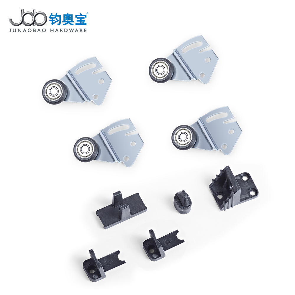 JOB cabinet sliding door hardware roller accessories wheels for sliding cabinet doors