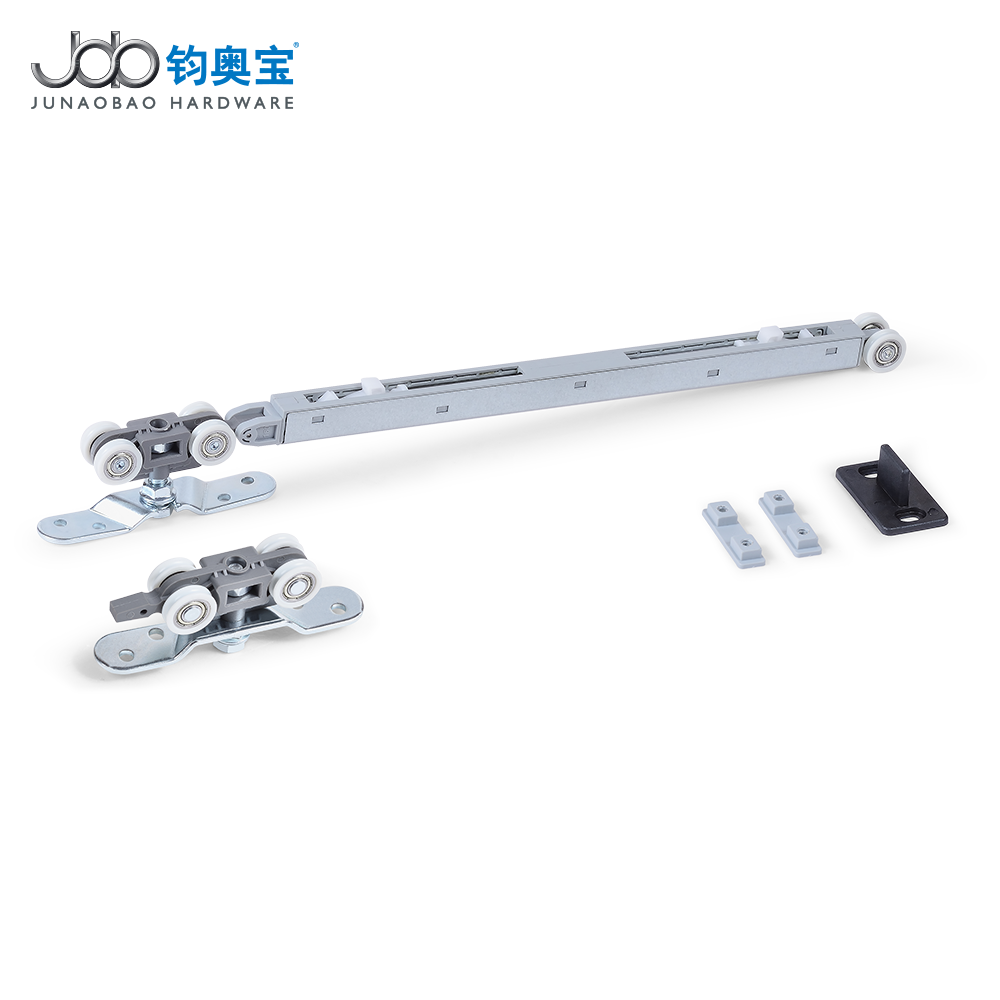 Popular and hot sale silent furniture fittings and sliding door system closet sliding door damper soft close furniture hardware