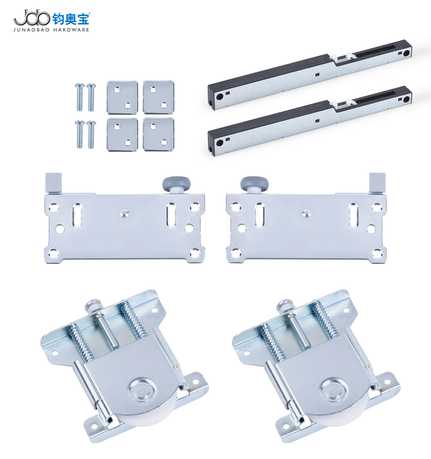 JOB Hot Sale Heavy duty roller bearing sliding door furniture sliding door roller with soft close