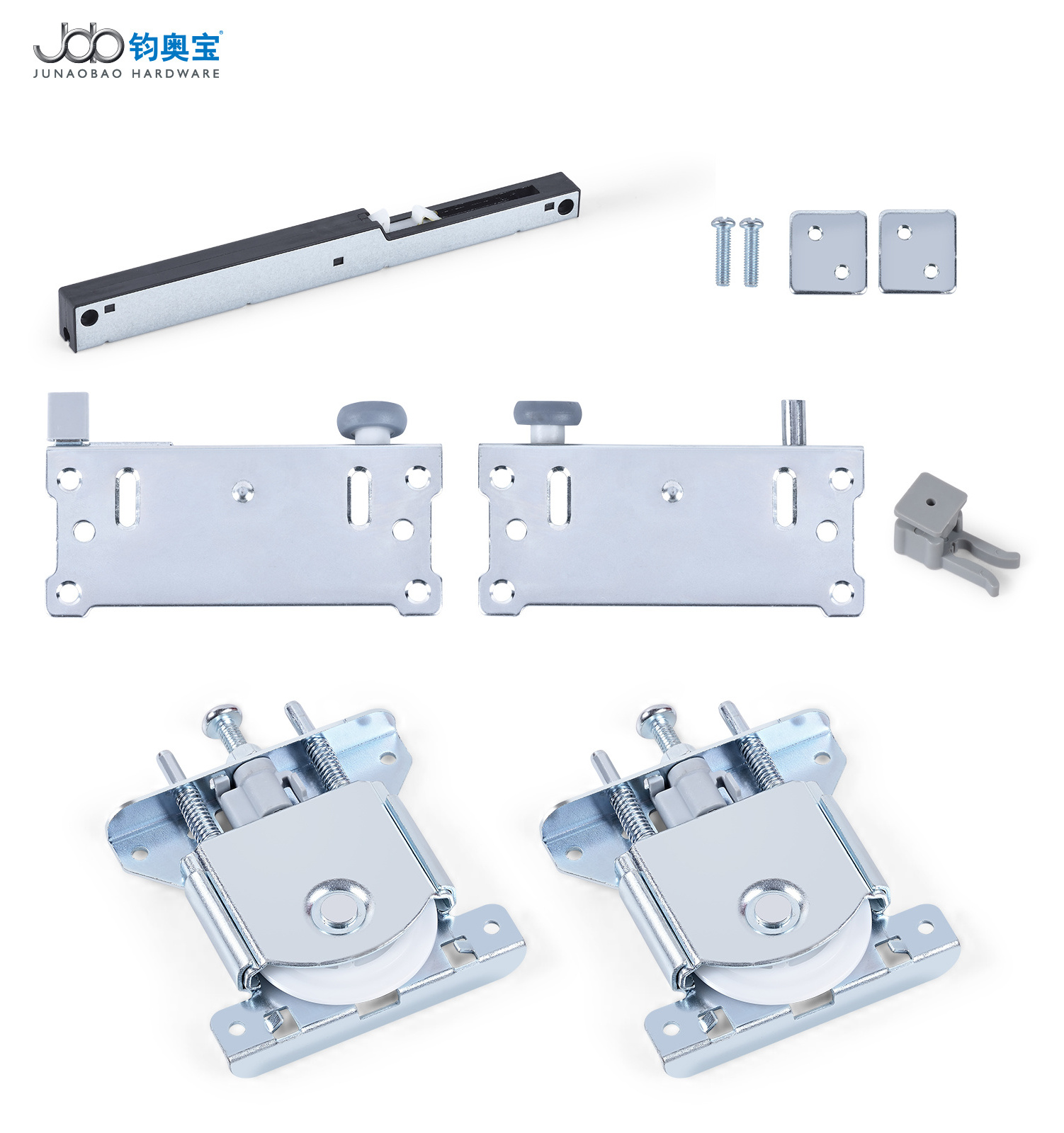 JOB Hot Sale Classic Asian Style Factory Price Closet Hardware Fitting Sliding Door Roller Damper