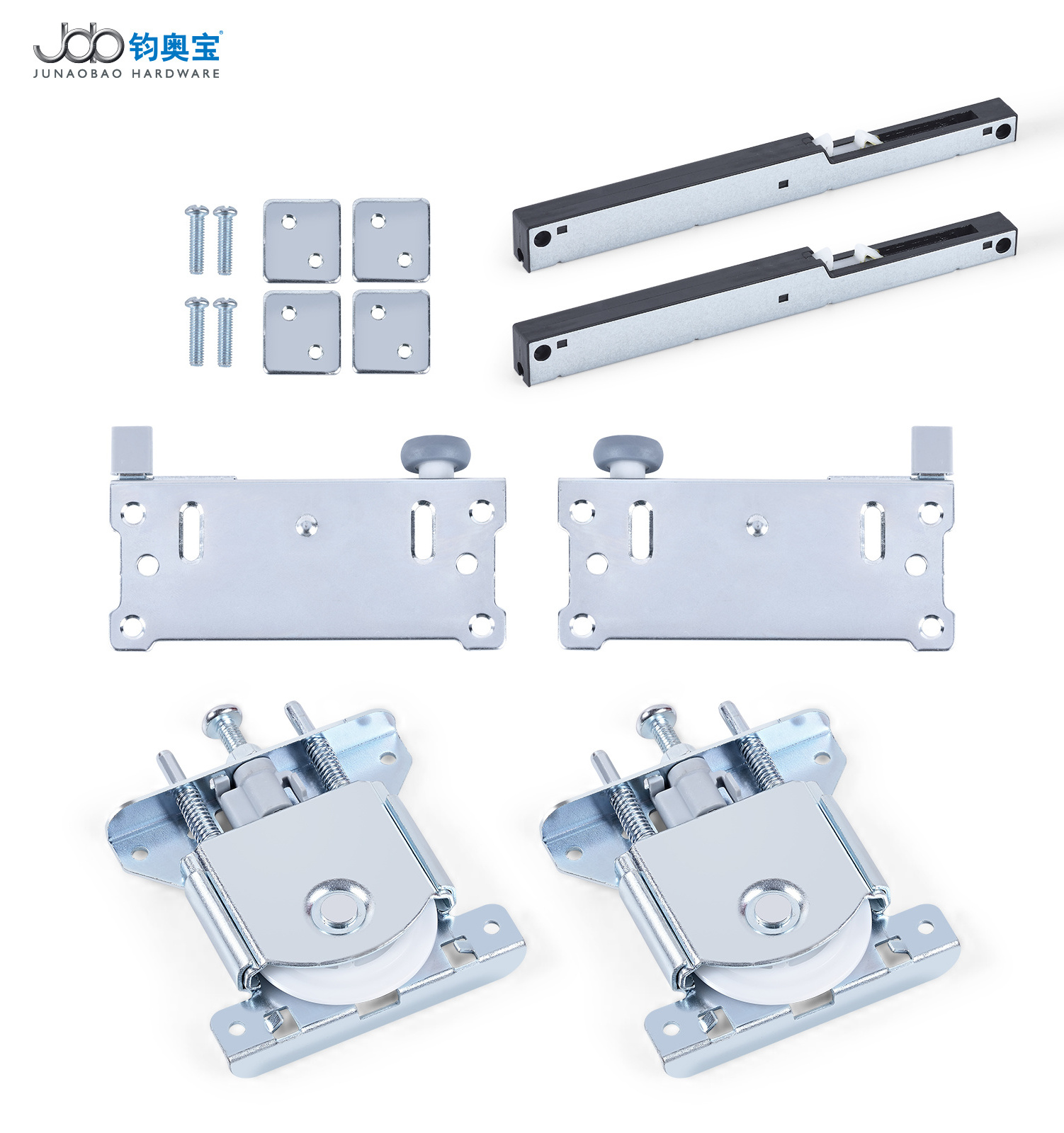 JOB Hot Sale Classic Asian Style Factory Price Closet Hardware Fitting Sliding Door Roller Damper