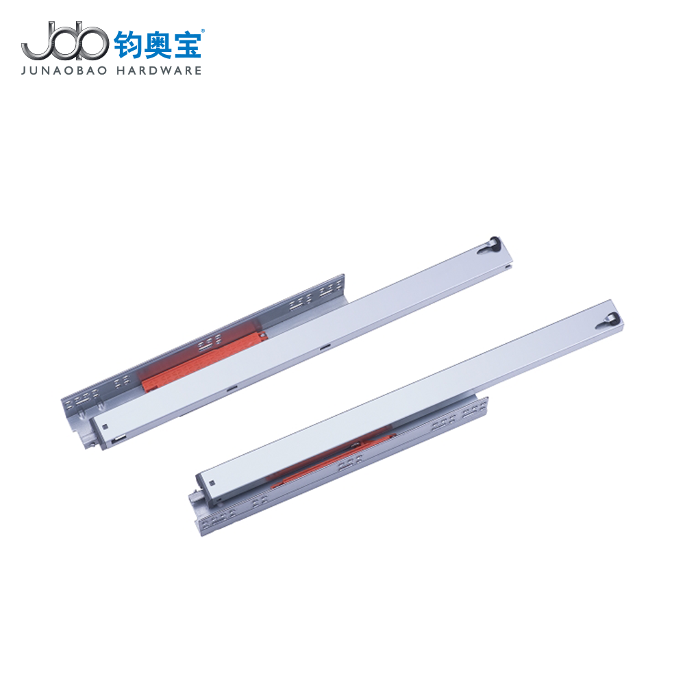 JOB high quality soft close drawer slide furniture cabinet drawer floor mount hidden drawer slides