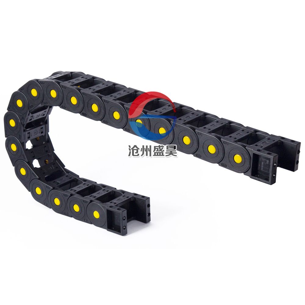 Factory supply 45 series load bearing plastic cable drag chain flexible cable tray