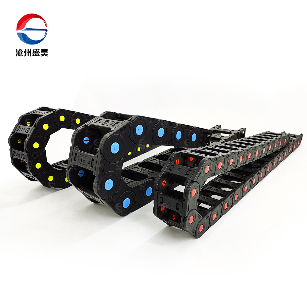 High Quality Fully Closed Cable Drag Chain Plastic Cable Carrier CNC Cable Energy Chain