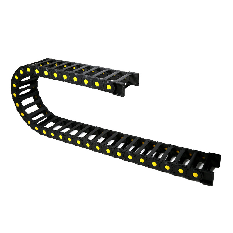 Engineering electrical flexible bridge cable carrier tray cnc track drag chain carriers